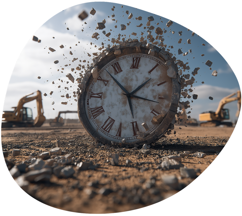 Construction-time-spot