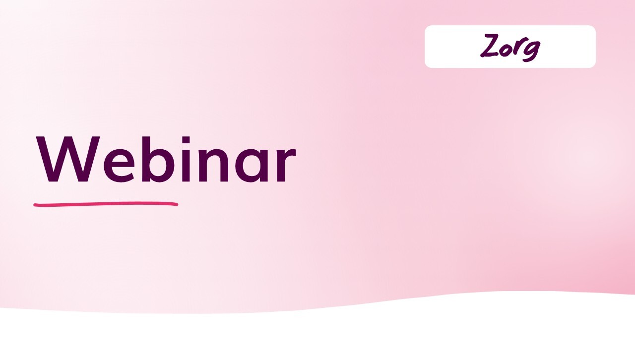 webinar zorg